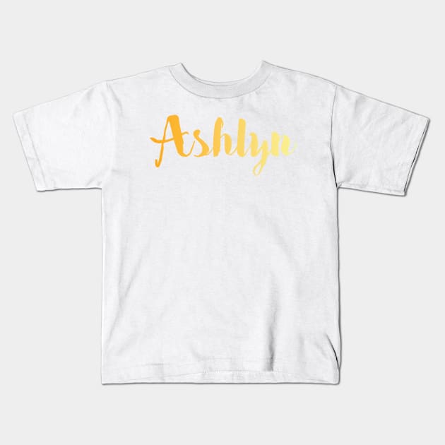 Ashlyn Kids T-Shirt by ampp